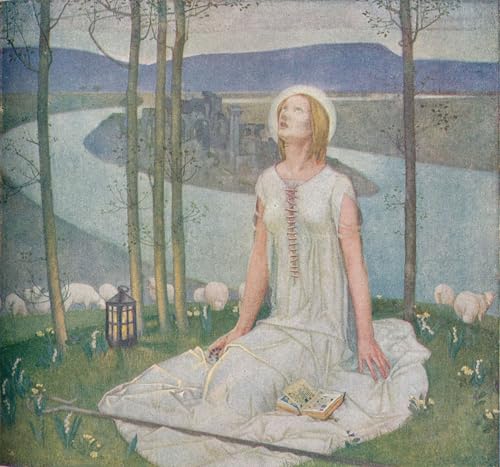 Toile Murale Jeanne d'Arc Frampton pour créer une ambiance élégante au salon
