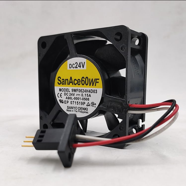 NZNYDNL SanAce60WF 9WF0624H4D03 A90L-0001-0508 24V 0.15A Fanuc Fan