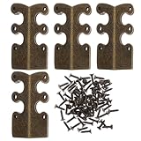 Protections d'angle décoratives – fabriquées en fer durable, ces protections d'angle offrent une sécurité robuste et durable à vos objets précieux, garantissant leur protection et leur intégrité au fil du temps. protections d'angle vintage