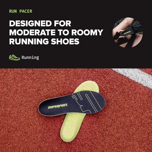Plantillas Superfeet Run Pacer para correr con soporte y amortiguación miniatura 6