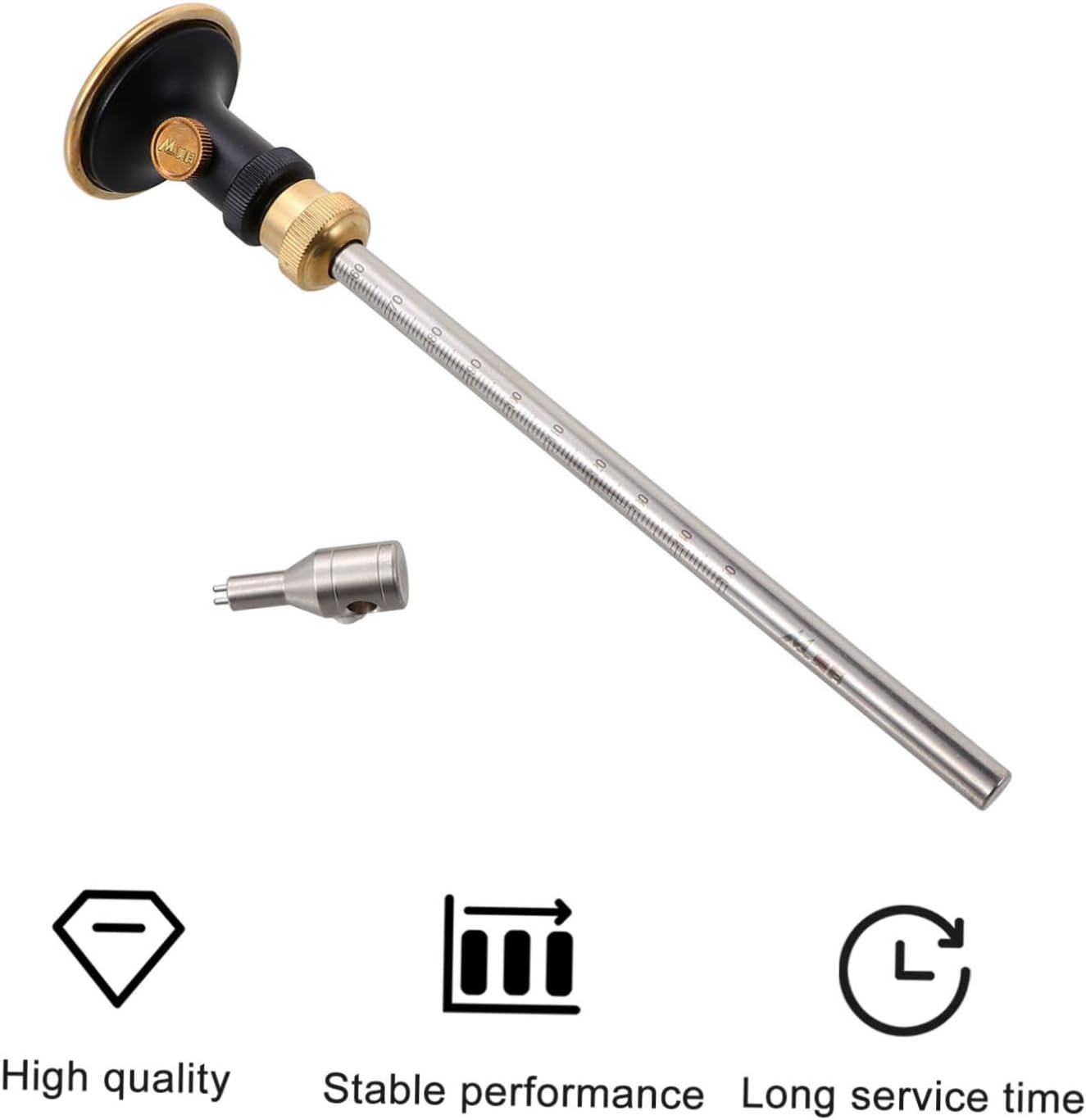 STOBOK Stainless Mortise Gauge for Woodworking Dovetail Marker Tool Keyhole Slot Marking Gauge Woodworking Scriber European Style