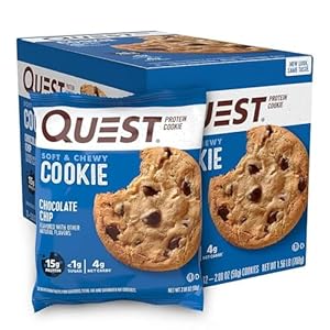 Quest Cookie, Chocolate Chip, 12/Box