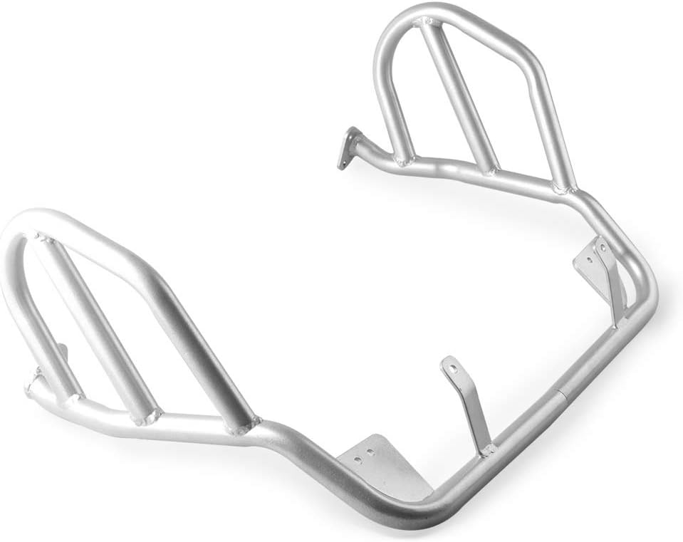 GZYF Motorcycle Upper Guard Highway Crash Bar Protection Frame For BMW R1200GS 2004 2005 2006 2007 2008 2009 2010 2011 2012, Silver