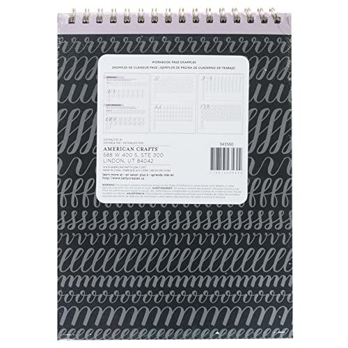 Kelly Creates 122 Sheet Small Brush Workbook, Multicolor #TOP1