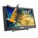 Produktbild 15,6 Zoll VGA tragbarer Bildschirm Ultra HD 1920 x 1080 IPS LCD/LED tragbarer Monitor HDMI VGA Port, Lautsprecher eingebaut, Metallgehäuse schwarz,JOHNWILL