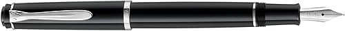 Pelikan FWI 930750 Patronenfüllhalter P205, Feder M, polierte Edelstahlfeder, sc