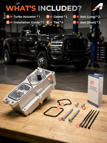 Image of 68444771AA VGT Turbo Actuator (Adaptive /Self-Calibrating) for 2019-2024 Dodge Ram 2500 3500 4500 5500 6.7L Cummins Diesel, Fit Holset HE300VG HE351VE Turbocharger, Replaces 5456365 5498271RX