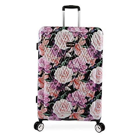 Bebe Damen Gepäck Marie 73,7 cm Hardside Check in Spinner Cover