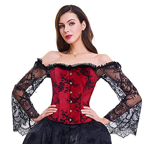 Amazon.com: Kimring Women's Victorian Steampunk Overbust