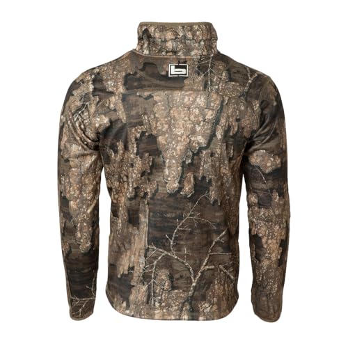 Banded Men's Mid-Layer 1/4 Zip Fleece Pullover, Warm Soft Outdoor Hunting Shirt w/Insulated Brushed Interior & Elastic Cuffs3