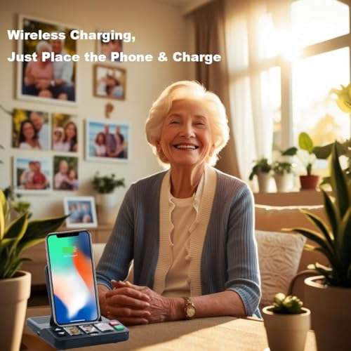 Support téléphone portable VOCA EC100 haut-parleur sans fil idéal pour le salon