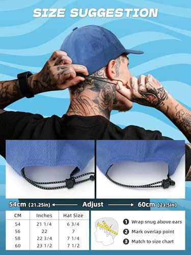 Image of Lightweight Golf Hat for Women Men, UPF 80+ Sun Protection Cap, Breathable Quick-Dry Baseball Cap for Running Sport