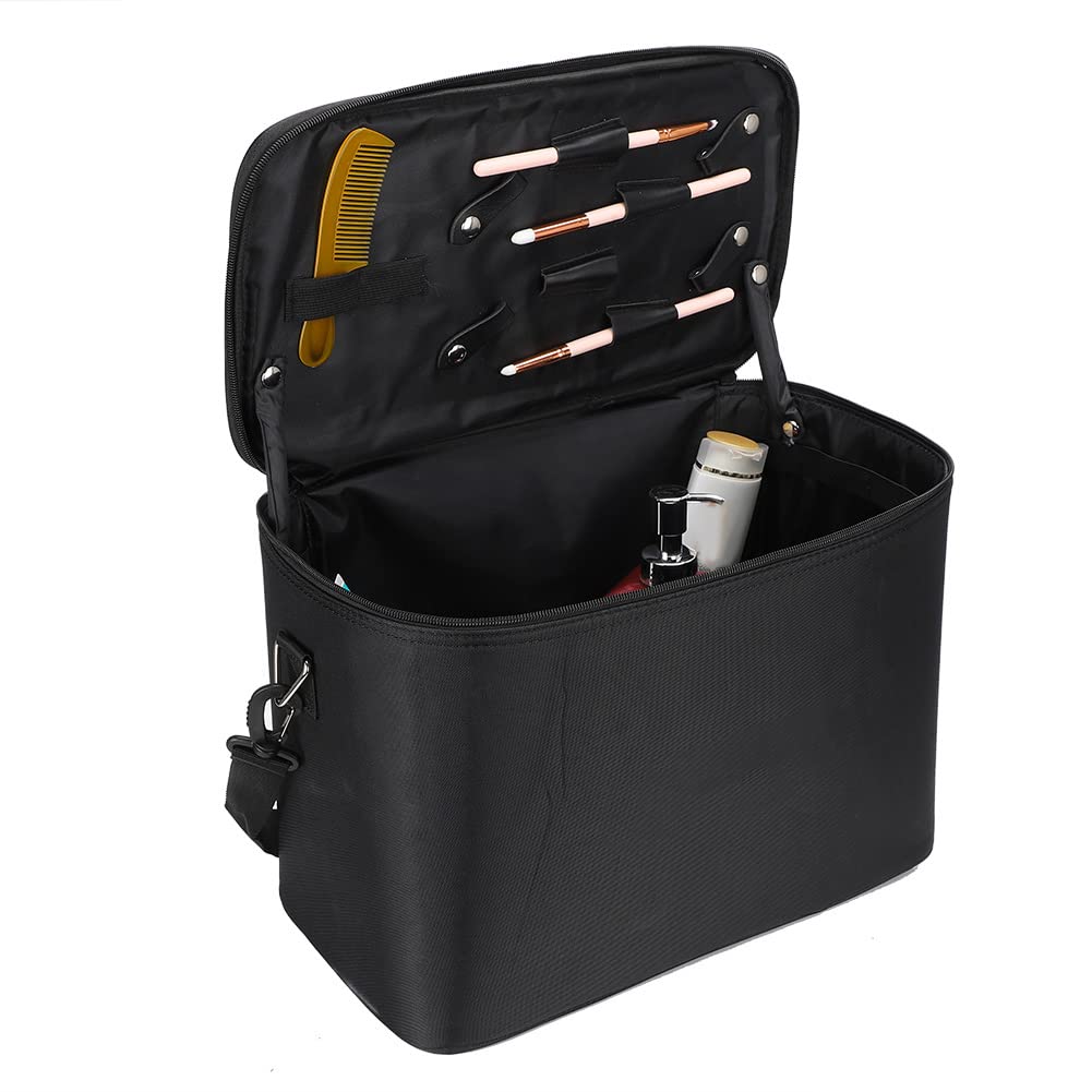 Yinhing Tragbare Tasche für Friseurscheren mit Großem Fassungsvermögen. Vielseitiger Koffer für Haarstyling-Werkzeuge für Professionelle Stylisten und Enthusiasten. Aufbewahrungslösung für den Salon