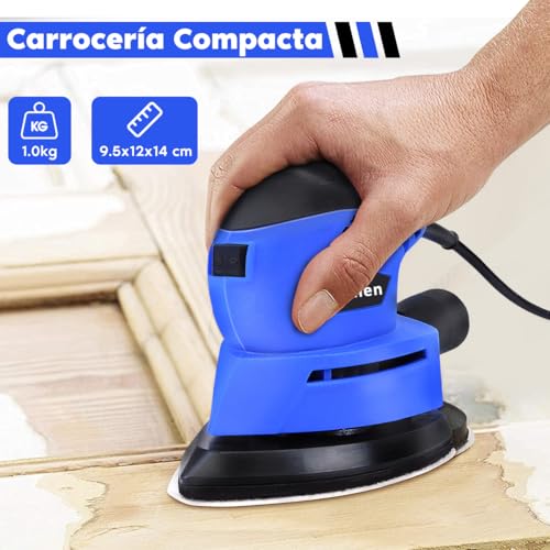 La Mejor comparativa de Lijadora para madera que puedes comprar esta semana. 8 Imagen adicional