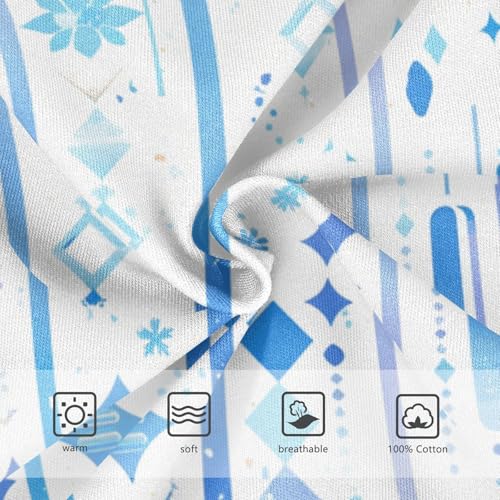 KLL Blue Stripe Little Boys Comfort Briefs Underwear Cute Children Panties3