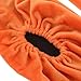 GOOHOCHY 2pairs Bowling Shoe Covers for Adults Non-Slip Protective Footwear Stylish Orange Color Comfortable Indoor Use of Bowling Accessories