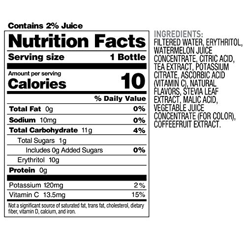 Bai Boost Watamu Strawberry Watermelon, Antioxidant Infused Beverage thumb #3