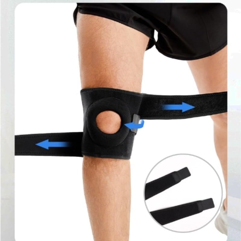 Exercise, Protection Sports Knee Pads Men's Knees Mountaineering Meniscus Protection Women's Belt Equipment for Fitness, Cycling, Running, Playing Football