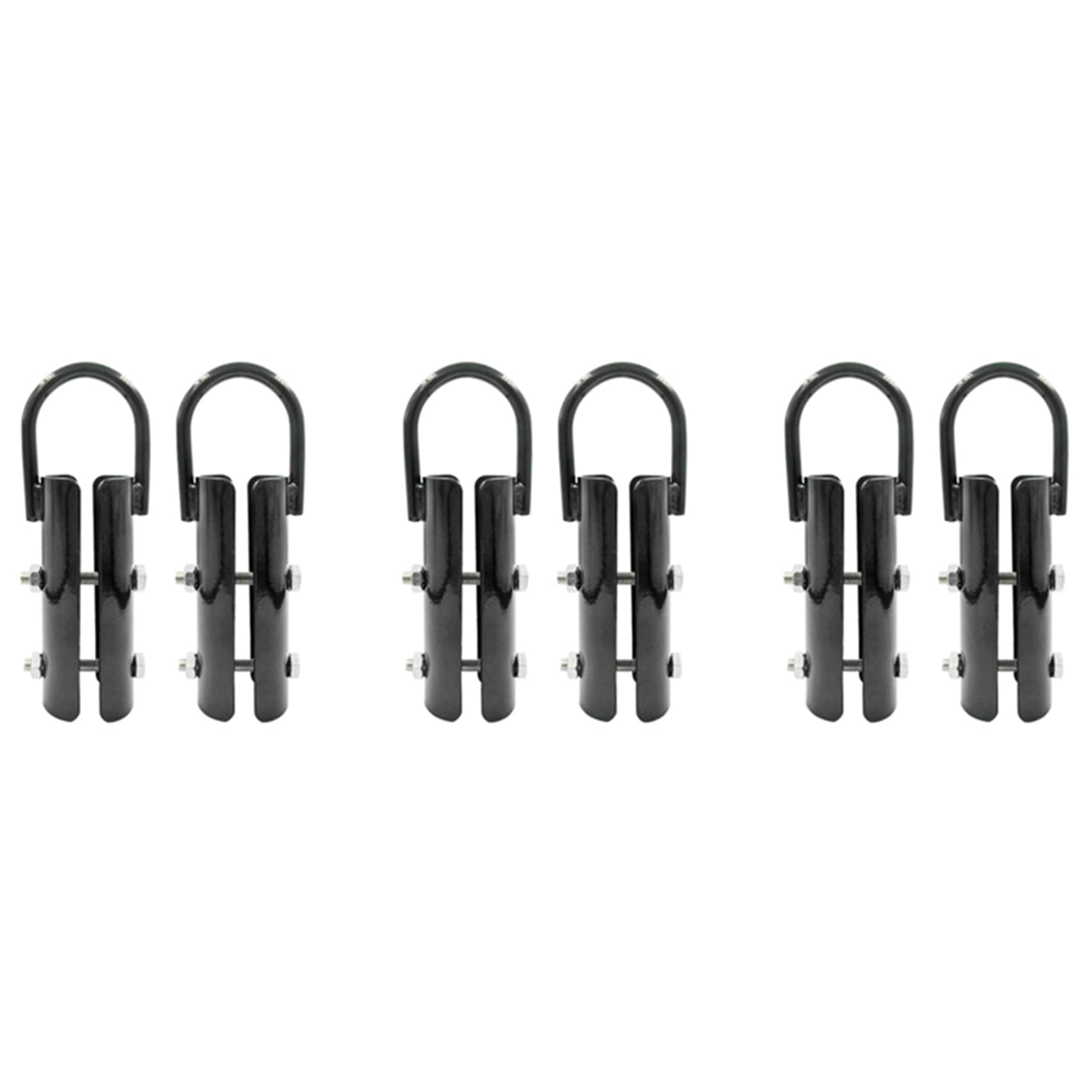 1.5 Inch Climbing Rope Clamp,2 Sets Rope Climb Clasp Workout Rig Attachment Hook For Rope Climbing Gym Strength Training