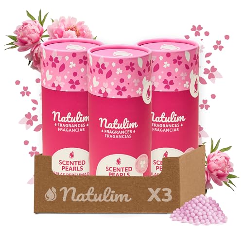 Natulim – Perles Parfumées pour Lessive (90 Lavages) – Parfum Longue Durée – Sans Produits...