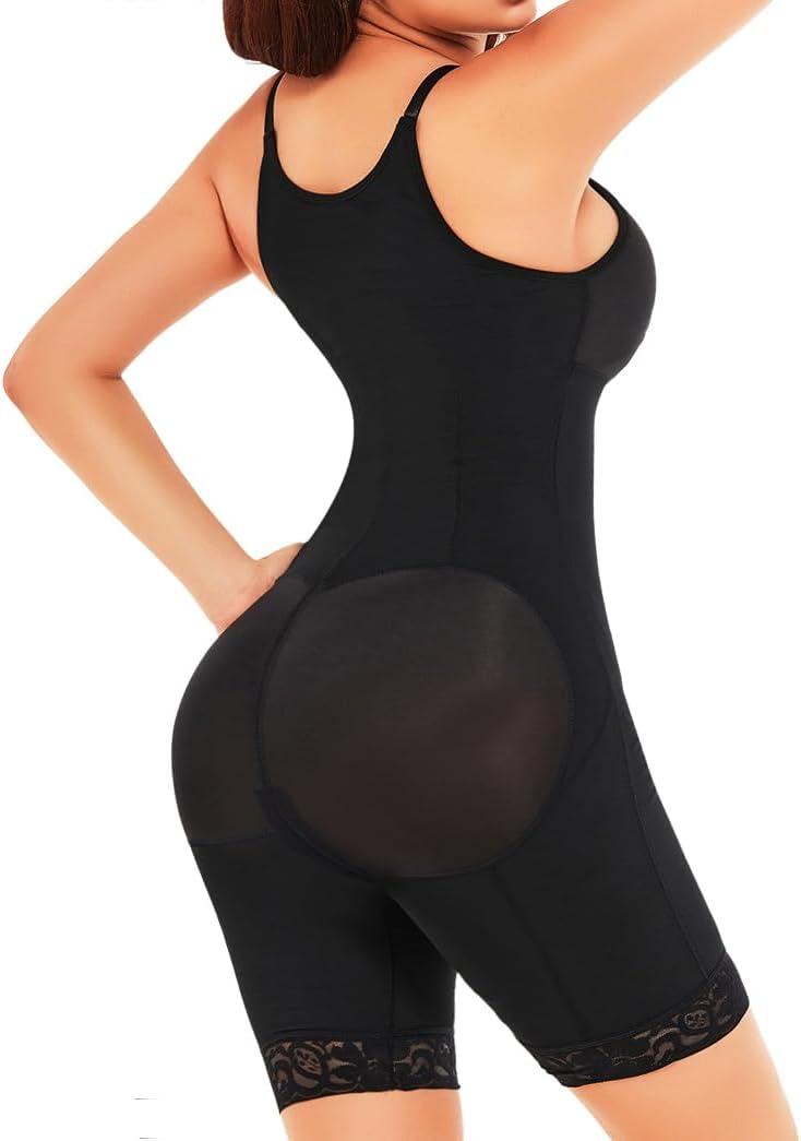 Full Body Shaper High Waist Tummy Control Shapewear Waist Trainer Bodysuit for Women