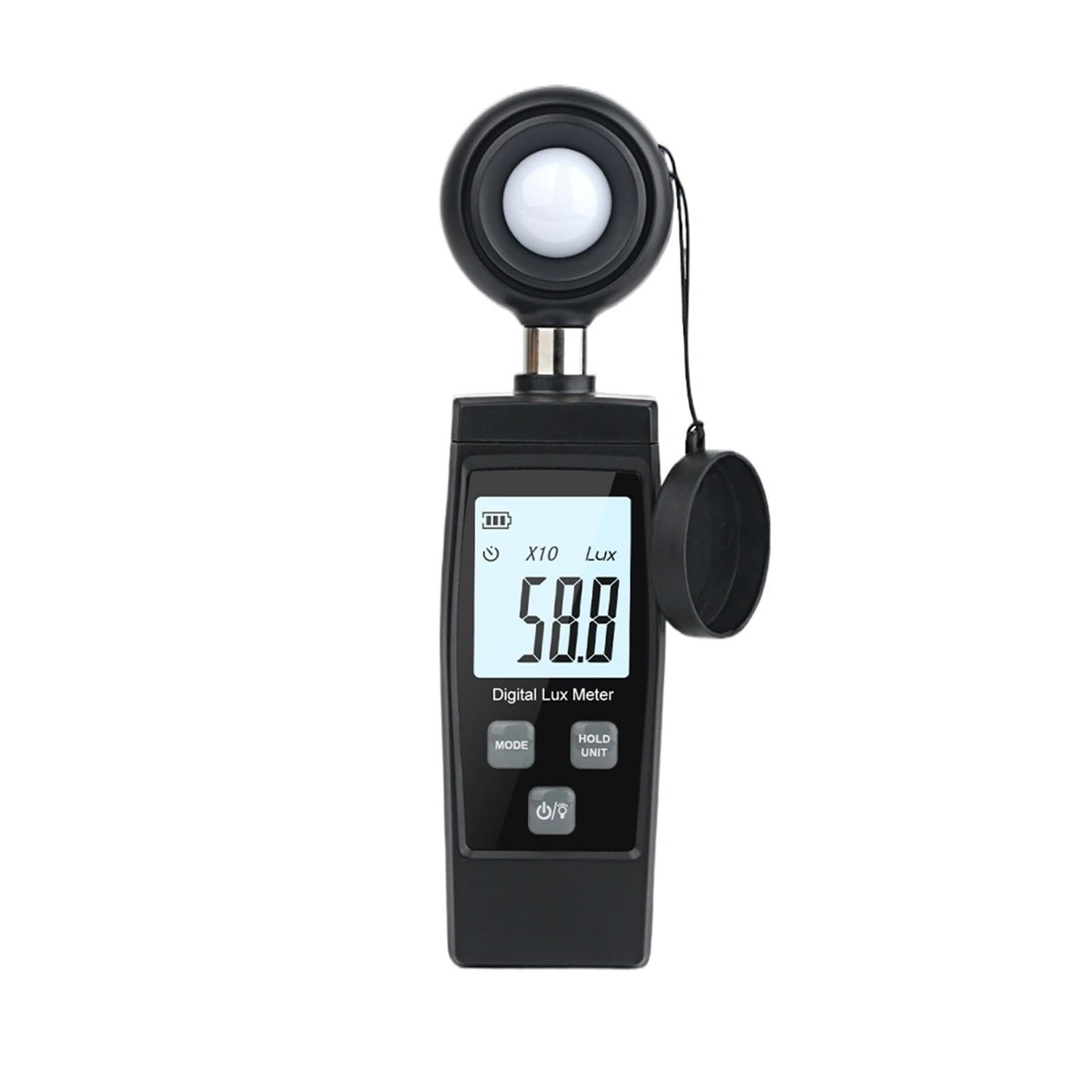 Gqnblvhzupdm One Color Uvb Meter Digital Mini Lux Meter Lcd Display Handheld Illuminometer 0-200000 Luxmeter High Accuracy Light Lux/Fc Measure Tester