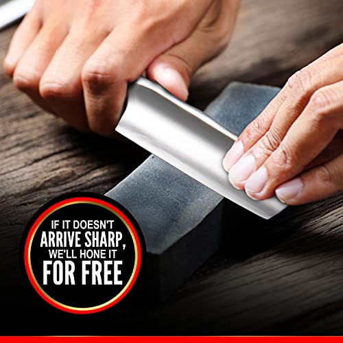 Best Stainless Steel Straight Razor - Shave Ready Straight Edge Razor, Stainless Steel + Powdered Steel Straight Razor For Men, Barber Approved Straight Razor, Leather Case, Close Shave, Great Gift #TOP6