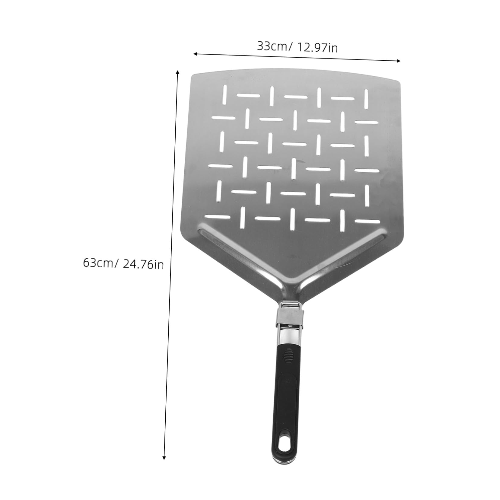 Ipetboom Per Pizza Con Manico Pieghevole Per Pizza Per Pane Fatta In Casa Paletta In Acciaio Pieghevole Accessori Per