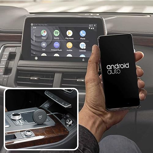 Aluratek 2023 Newest Wireless Android Car Adapter, Convert Factory Wired to Wireless Android Auto, Plug and Play, Support USB and Type-C Interface, Suitable for OEM Wired Android Car by Aluratek - Image 4