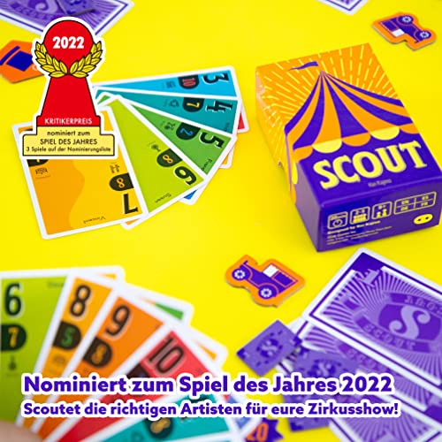 Image of Oink Games Scout Board Game for 2-5 Players, Entertaining Card Game for the Whole Family, Nominated for Game of the Year, Family Game (German)