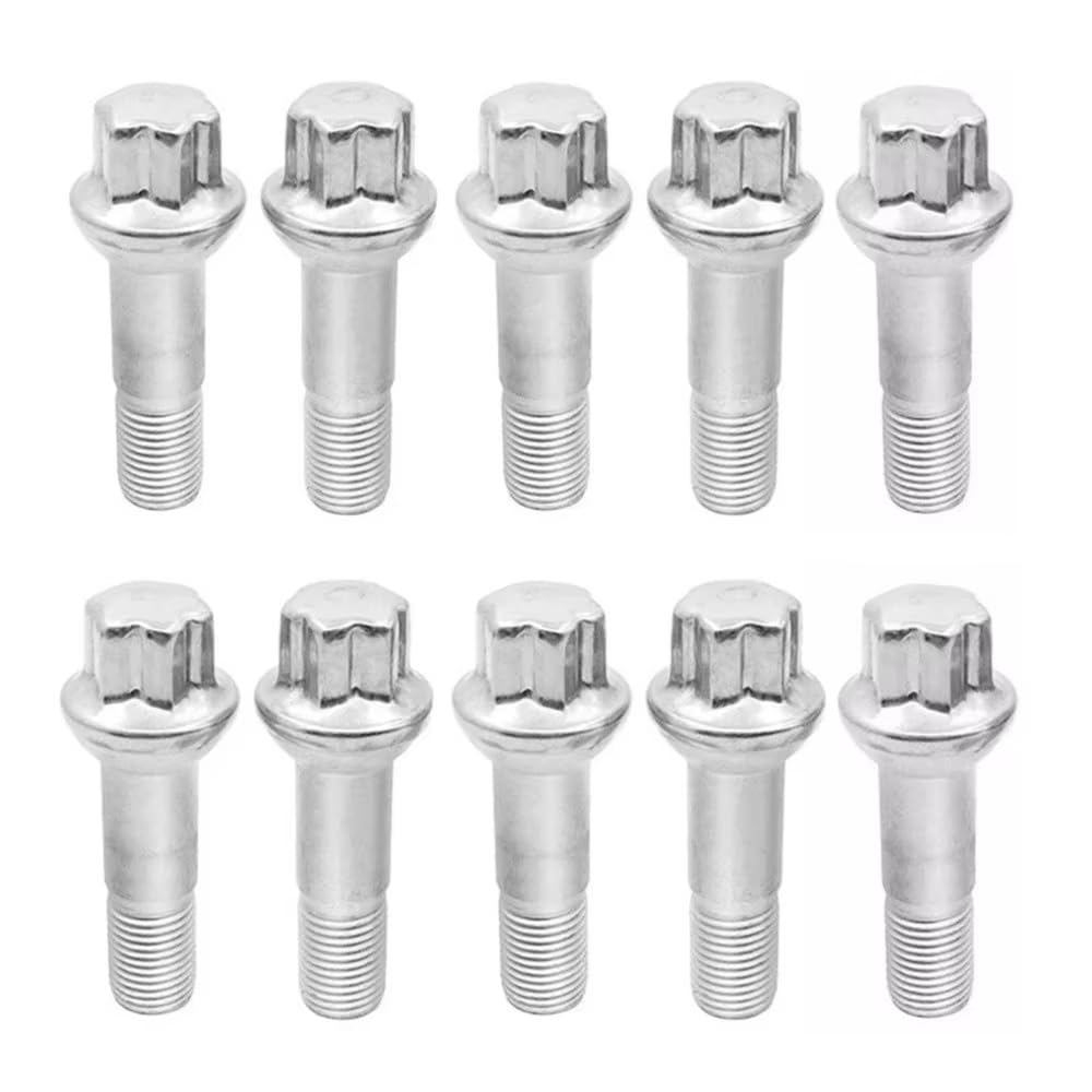 Tuercas rueda para solucionar vibraciones en Benz W164 pernos coche de cubo 4