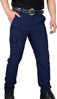 Men's Ripstop Tactical Pants Water Resistant Stretch...