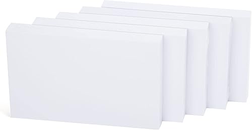 Miniatura 5 de Mintra Tarjetas de índice de oficina (5 unidades de 100 unidades), 4 pulgadas x 6 pulgadas)