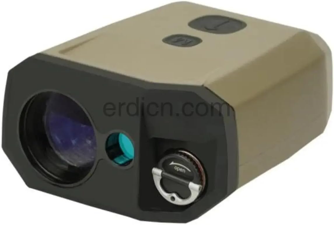 Tactical Laser Rangefinder, 6000m Range, 1535nm Wavelength, Handheld Distance Measurement Device, Handheld 1535nm Laser Rangefinder Monocular for 6km