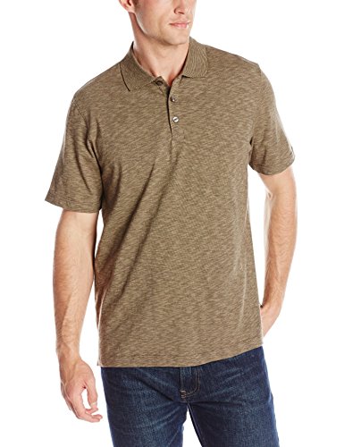 Van Heusen Men's Short Sleeve Spacedyed Polo