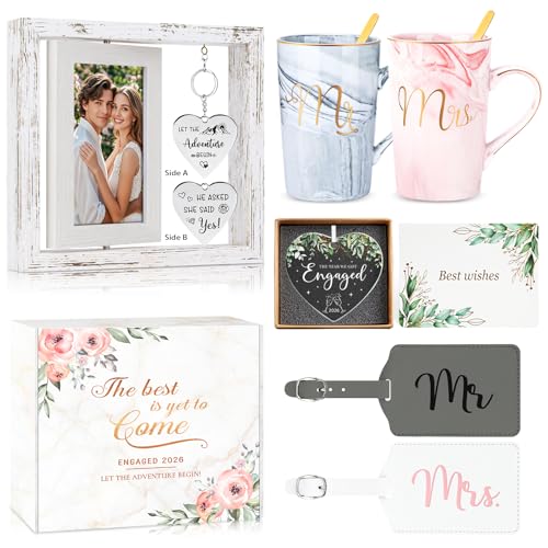 HELORAY Engagement Unique Gifts for Couples Wedding Registry Gifts Ideas