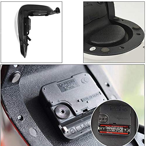 Tinamy Relógio criativo de urdidura de tempo de derretimento número romano Salvador Dali relógio der