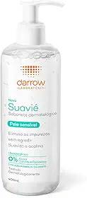 Darrow Suavié Sabonete Líquido Dermatológico com Alfa Bisabolol e Aloe Vera que Limpa Suavemente, Hidrata e Acalma Peles Sensíveis, 400ml