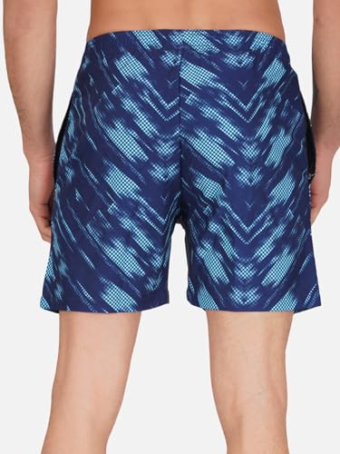 Image of NEVER LOSE Mens 5 inch Swim Trunks with Zipper Pockets Quick Dry Beach Board Shorts for Men Swimsuit Swimwear with Mesh Lining