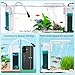 QiQiWader Small Aquarium Filter, Fish Tank Filter, Suitable for 10-20 Gallon Fish Tanks, 5W 110GPH with Two Modes Switching Function.