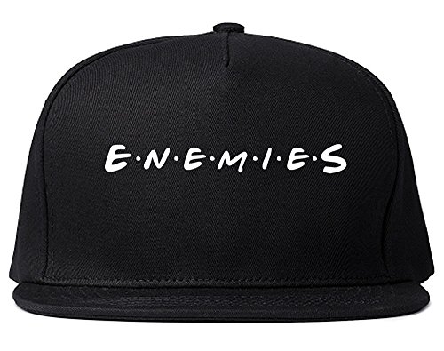 Kings Of NY Enemies Squad Friends Parody Style Snapback Hat Black