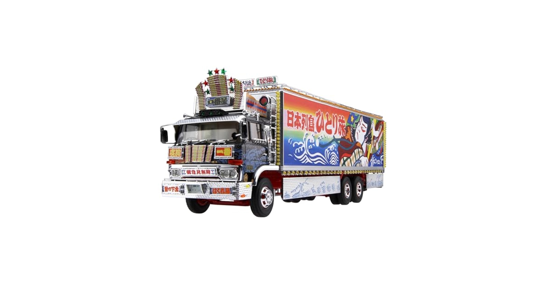 Amazon.com: Aoshima Truck Yarou Ichibanboshi Kita He Kaeru 1