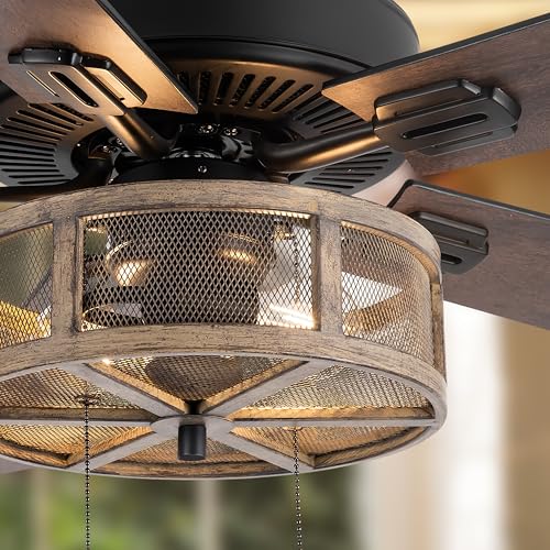 RIVER OF GOODS LED Farmhouse Ceiling Fan