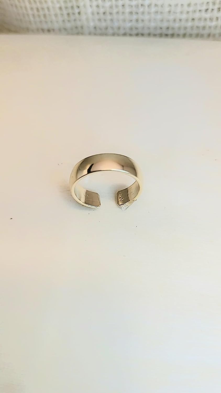14k gold filled adjustable toe ring for women will not fade no pinch handmade in the USA