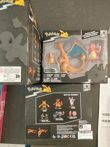Coffret Evolution Salamèche & Reptincel & Dracaufeu Pokemon - vue 3