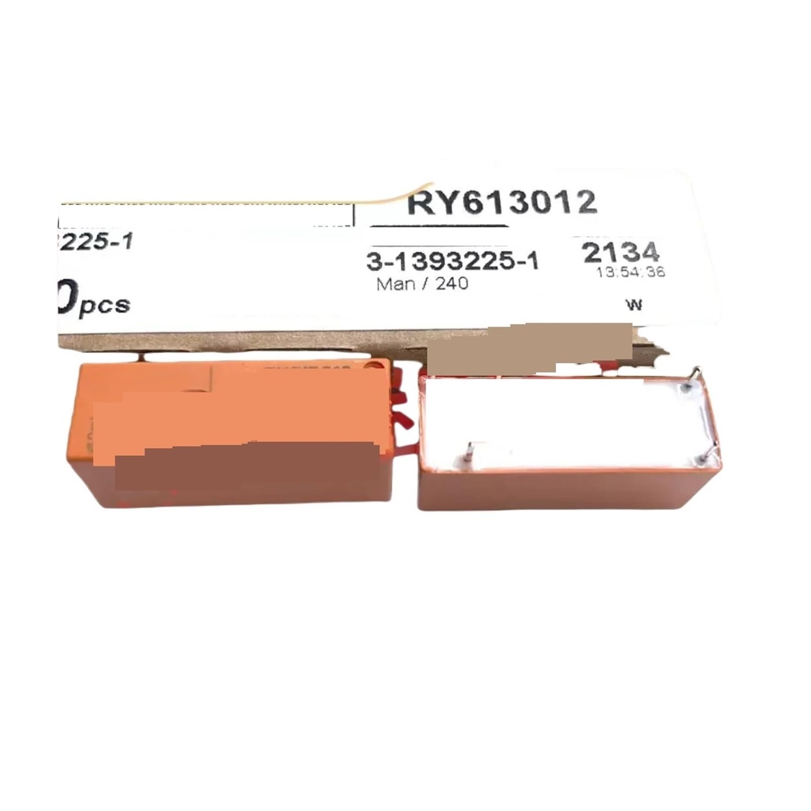 K66SIYV5KY 5PCS Relay RY612012 RY613012 118F-1V-12V 5PIN 8A 12VDC(RY613012)
