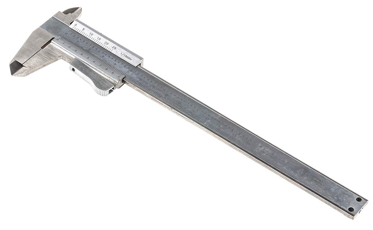RS PRO Messschieber Analog metrisch & zöllig 6Zoll / ±0,001 Zoll, ISO-kalibriert