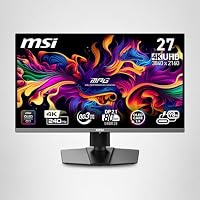 MSI MPG 272URXDE QD-OLED Gaming Monitor, 27 Zoll, 4K UHD, 240 Hz, 0,03 ms – Ansicht 7