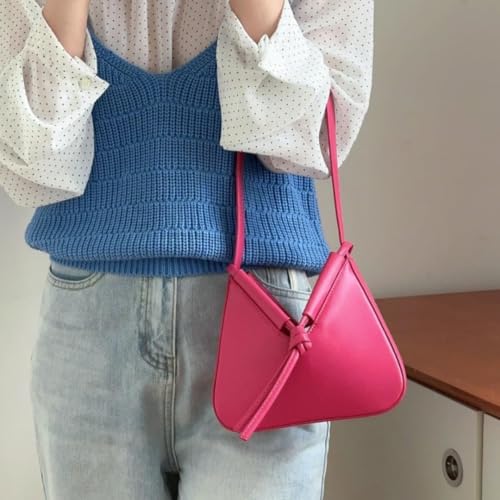 Clutch Bag Top-handle Stylish Triangle Handbags Lady Shoulder Bag Wristlet Pouchn Purse Trendy Bags for Women4