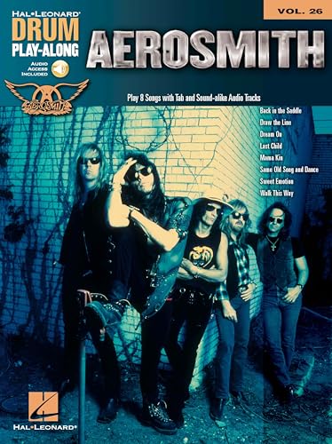 Drum Play-Along: Volume 26: Aerosmith (Hal Leonard Drum Play-Along)